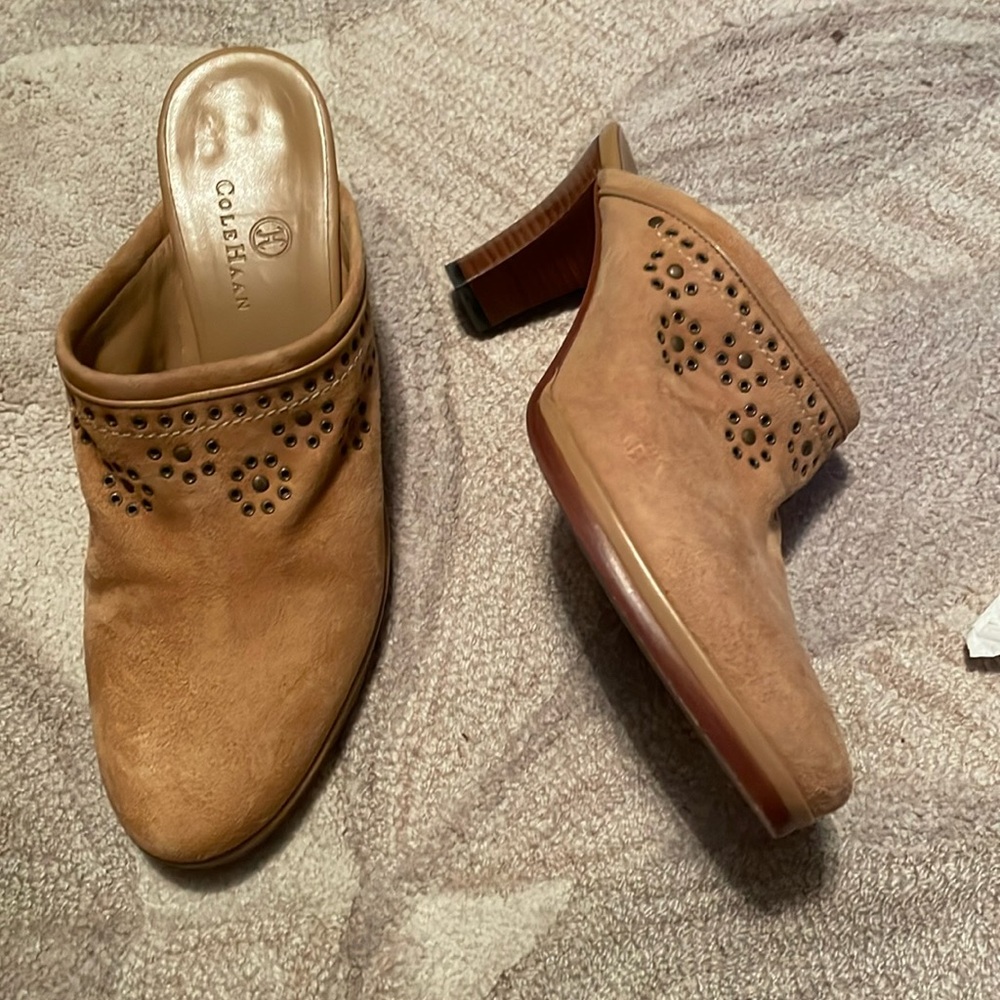 Cole Haan Suede Half Bootie